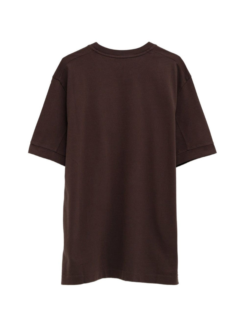 Dark Brown Logo T-Shirt 2