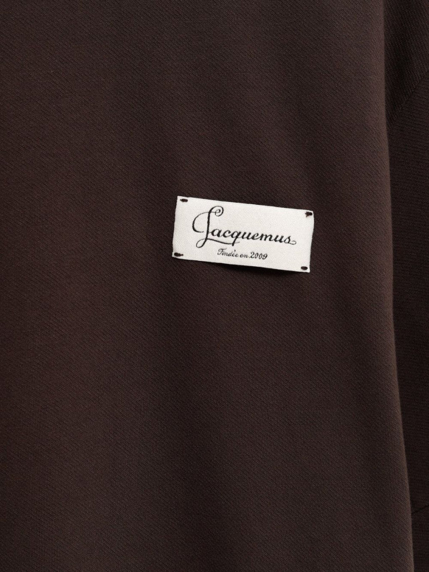 Dark Brown Logo T-Shirt 3