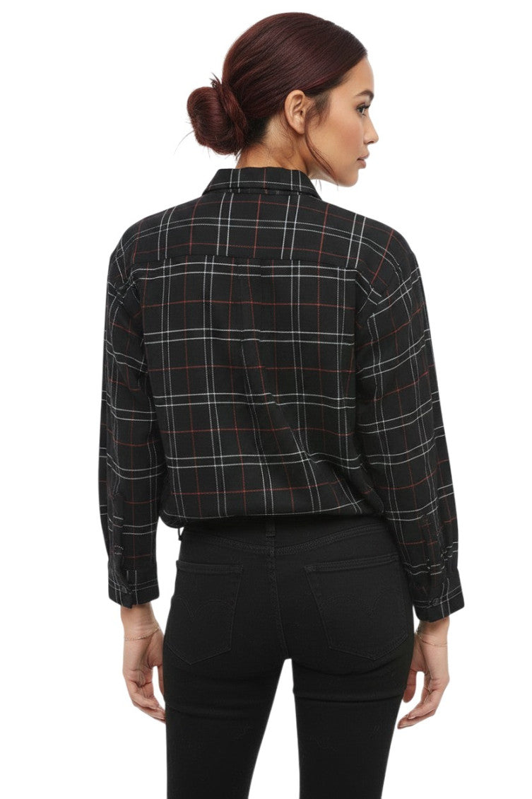 Black Regular Checks Shirt 2