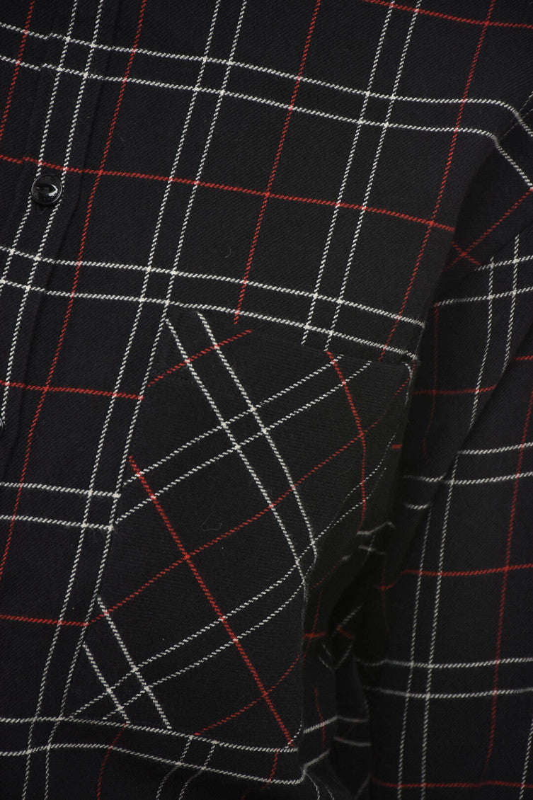 Black Regular Checks Shirt 3