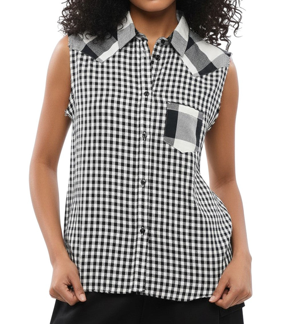 BlackWhite Regular Gingham Shirt 1