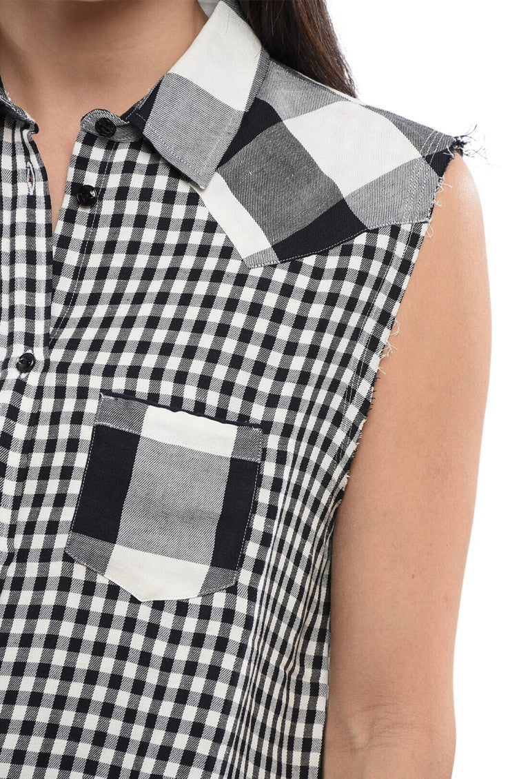 BlackWhite Regular Gingham Shirt 3