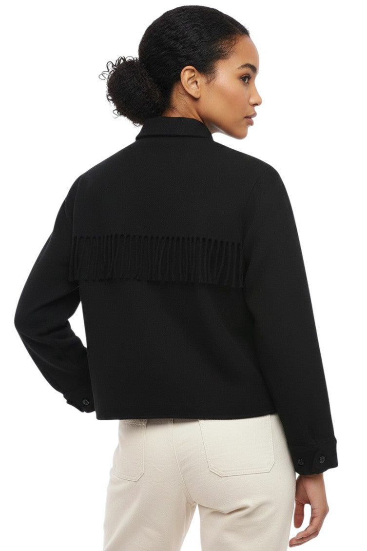 Black Regular Solid Shirt 2