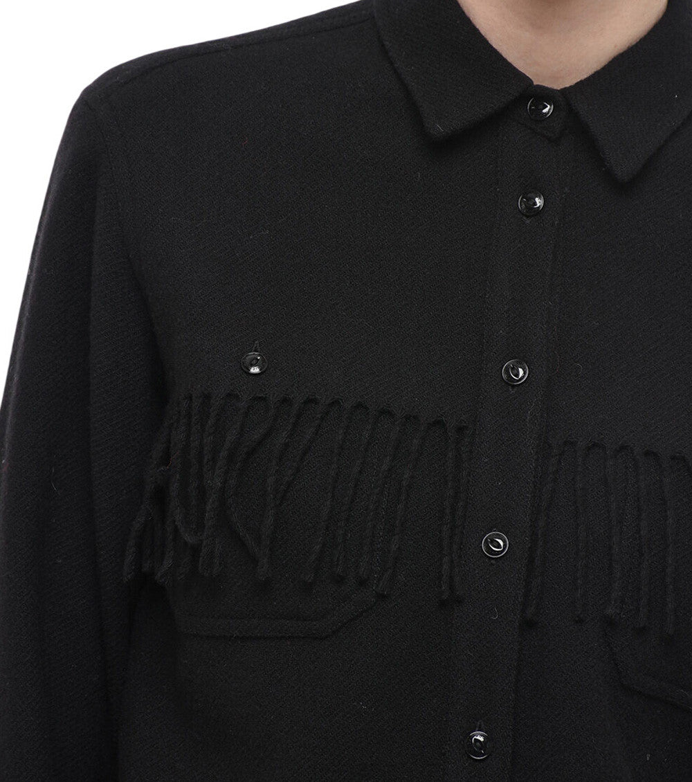 Black Regular Solid Shirt 3