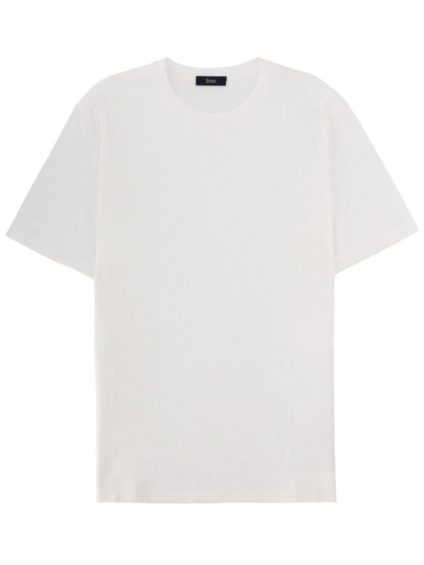 White Crew Neck T-Shirt 1