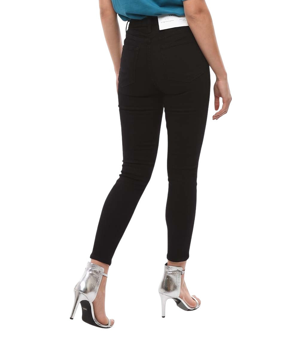 Black Skinny High Rise Jeans 2