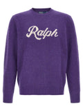 Purple Crew Neck Sweater 1