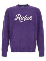 Purple Crew Neck Sweater 1