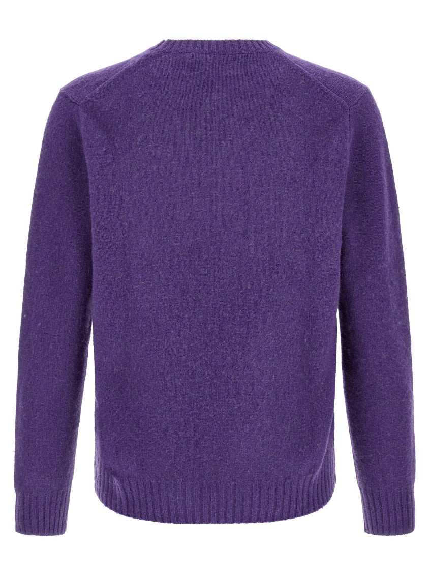 Purple Crew Neck Sweater 2