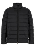 Black Quilted Down Jacket 1
