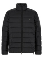 Black Quilted Down Jacket 1