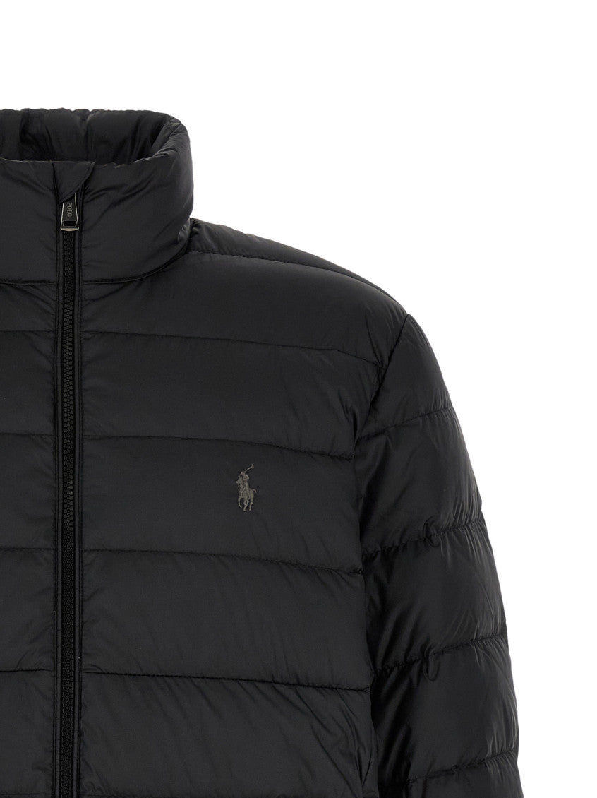 Black Quilted Down Jacket 3