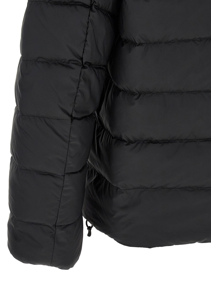 Black Quilted Down Jacket 4