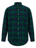 Green Regular Check Shirt 1