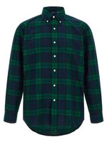 Green Regular Check Shirt 1