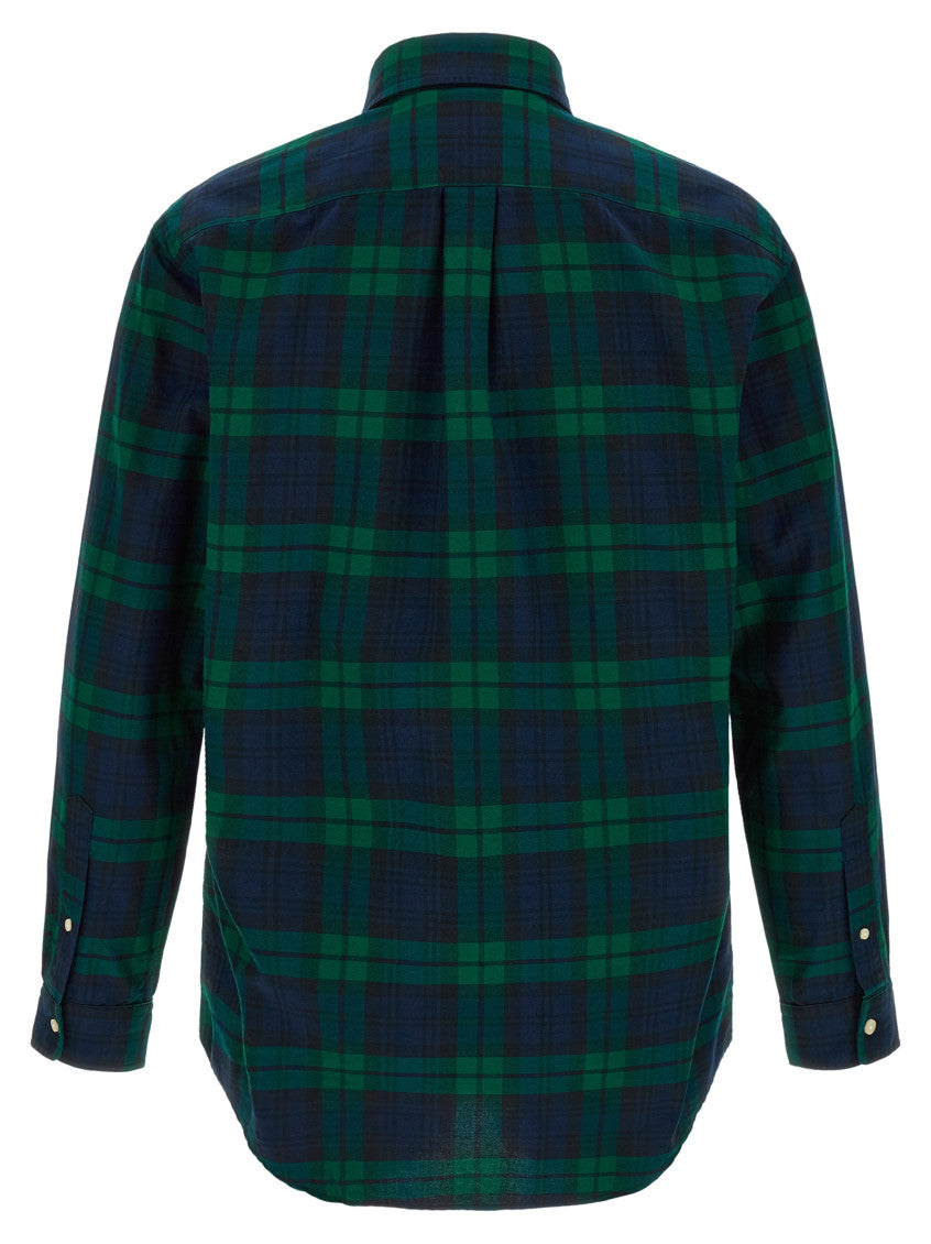 Green Regular Check Shirt 2