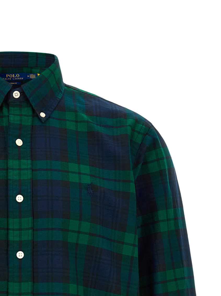 Green Regular Check Shirt 3