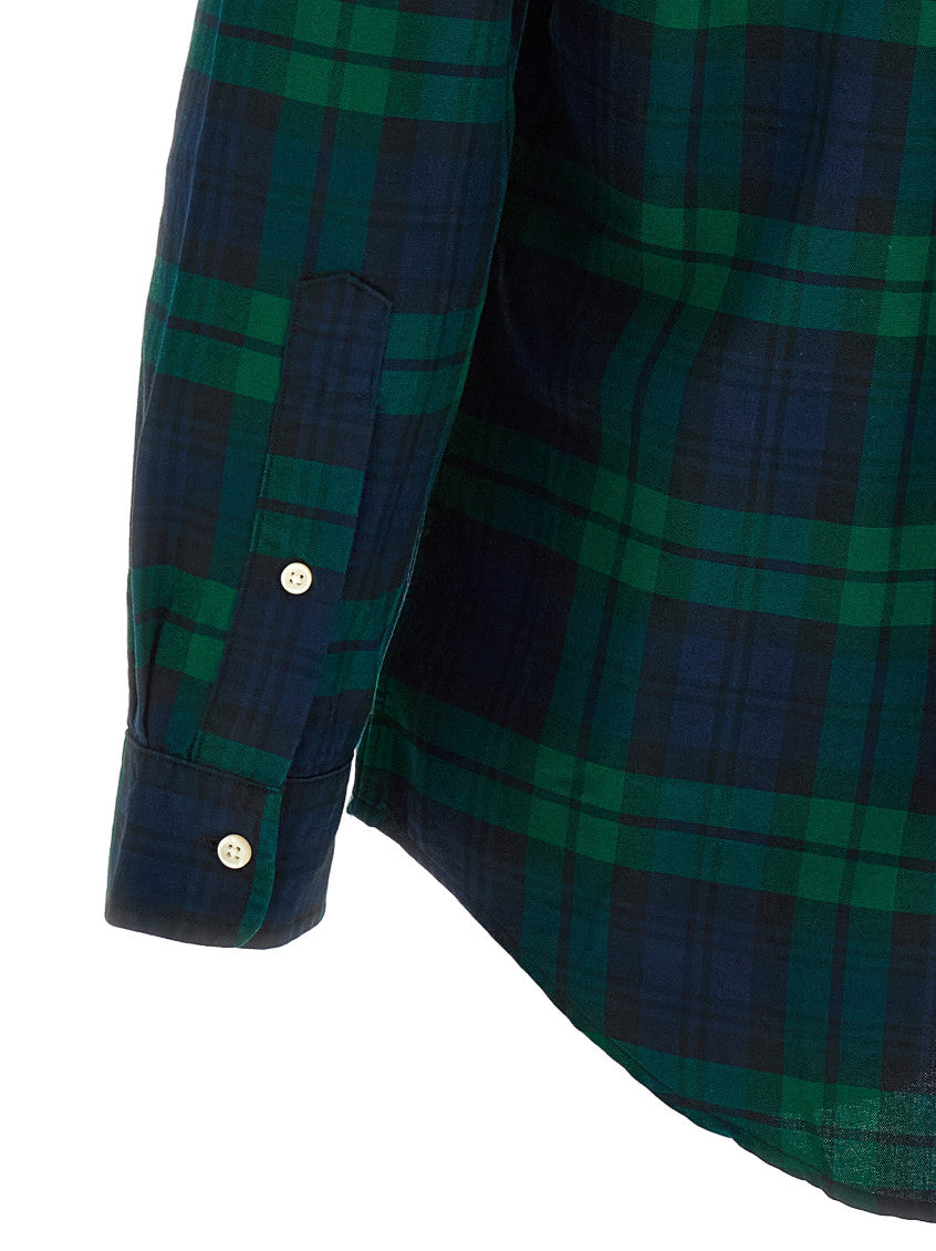 Green Regular Check Shirt 4