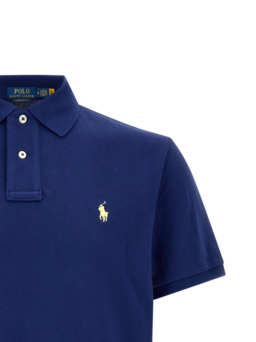 Blue Shirt Collar Polo 3