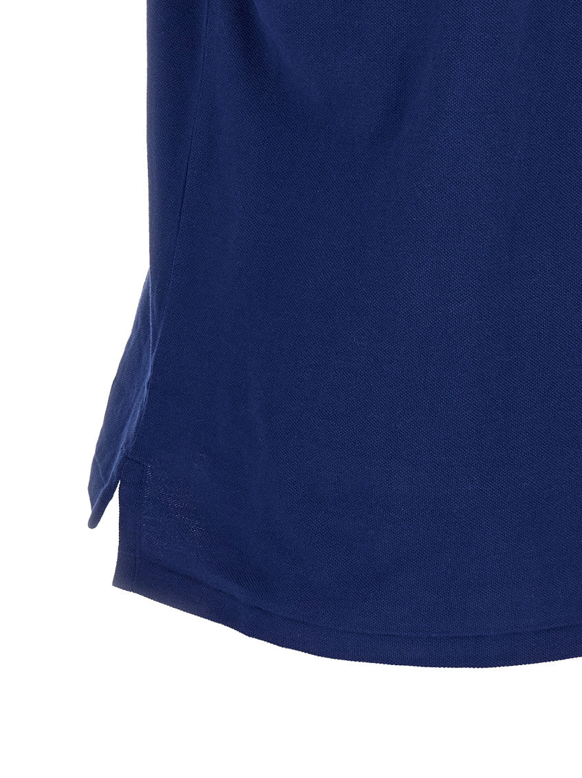 Blue Shirt Collar Polo 4