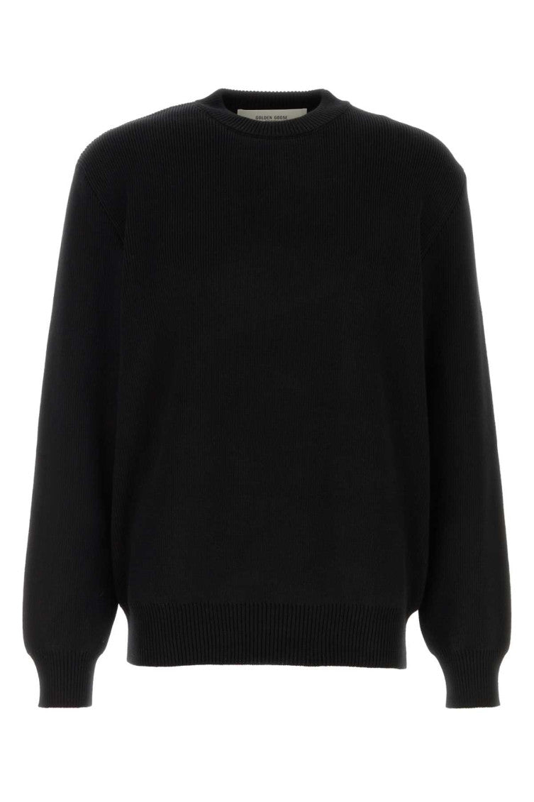 Black Crew Neck Sweater 1