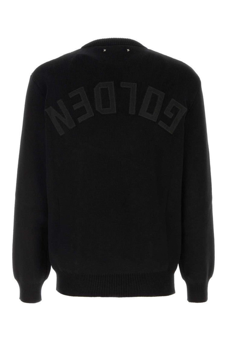 Black Crew Neck Sweater 2