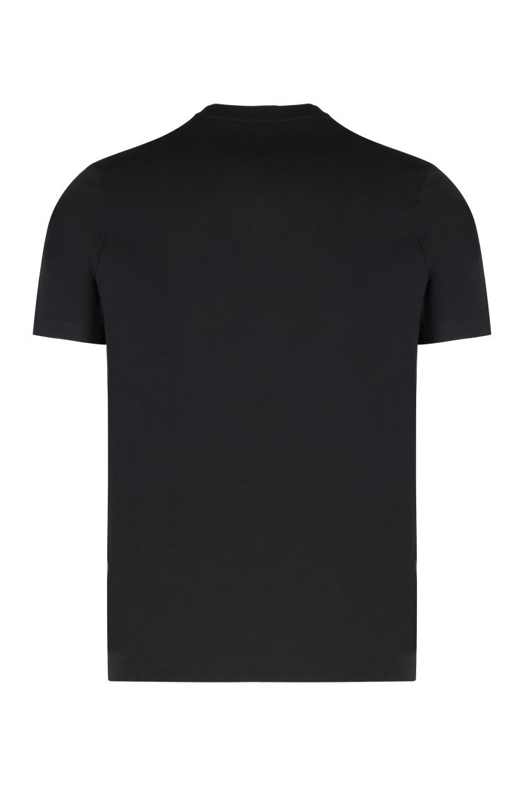 Black Crew Neck T-Shirt 2