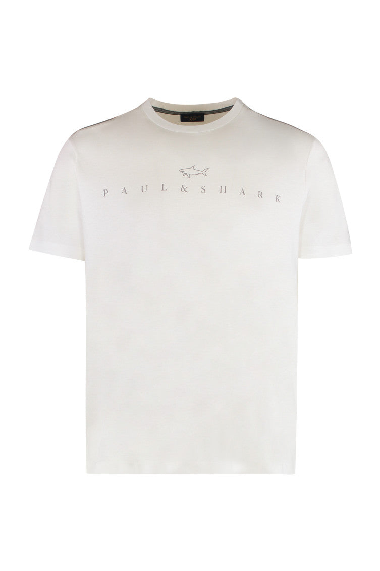 White Crew Neck T-Shirt 1