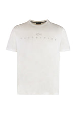 White Crew Neck T-Shirt 1