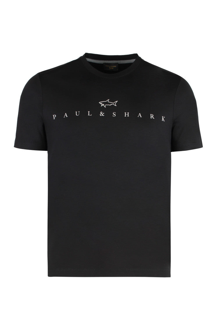 Black Crew Neck T-Shirt 1