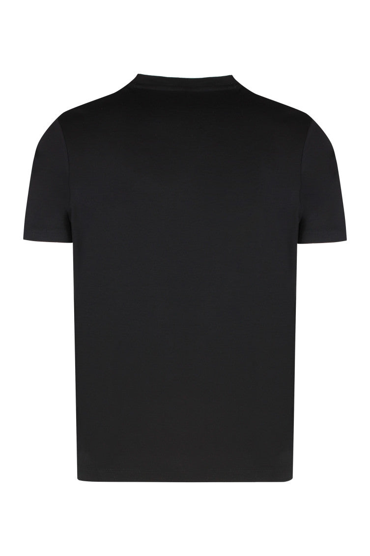 Black Crew Neck T-Shirt 2