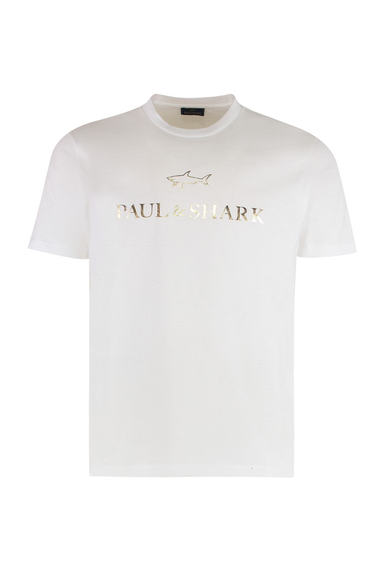 White Crew Neck T-Shirt 1