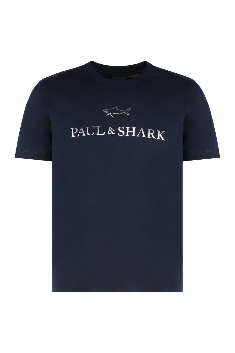 Navy Blue Logo T-Shirt 1