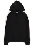 Black Logo Regular Hoodie 1