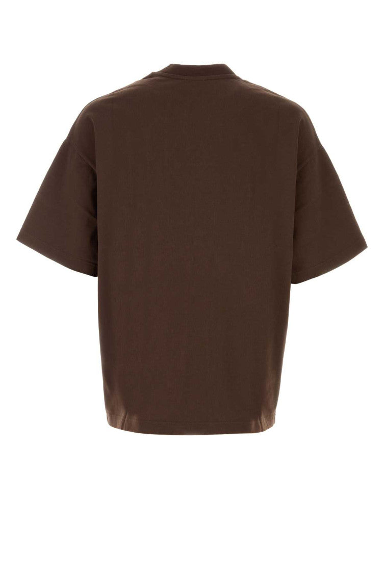 Brown Crew Neck T-Shirt 2