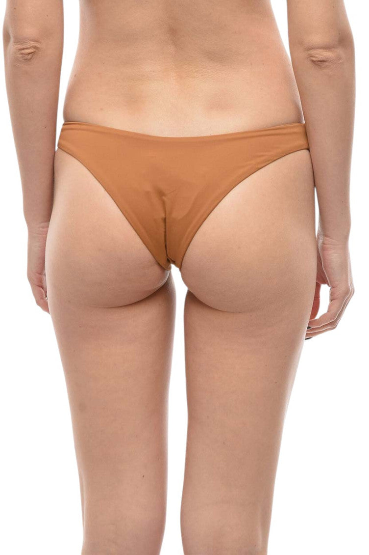 Brown Logo Bikini Bottom Swimwear 2