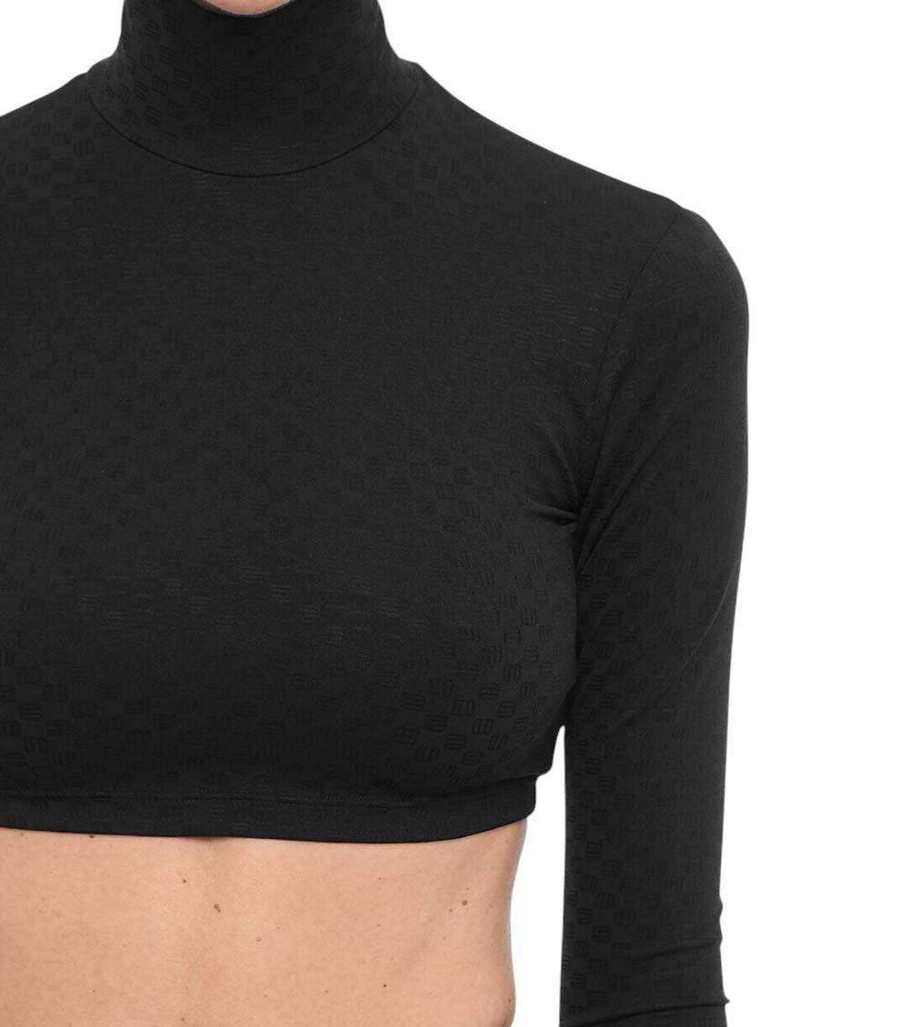 Black Turtle Neck Top 3