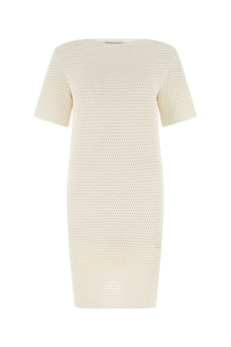 Ivory Crochet Dress 1
