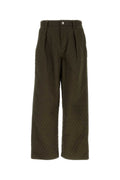Olive Relaxed Fit Pant 1