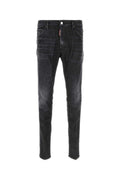 Black stretch denim Cool Guy jeans 1