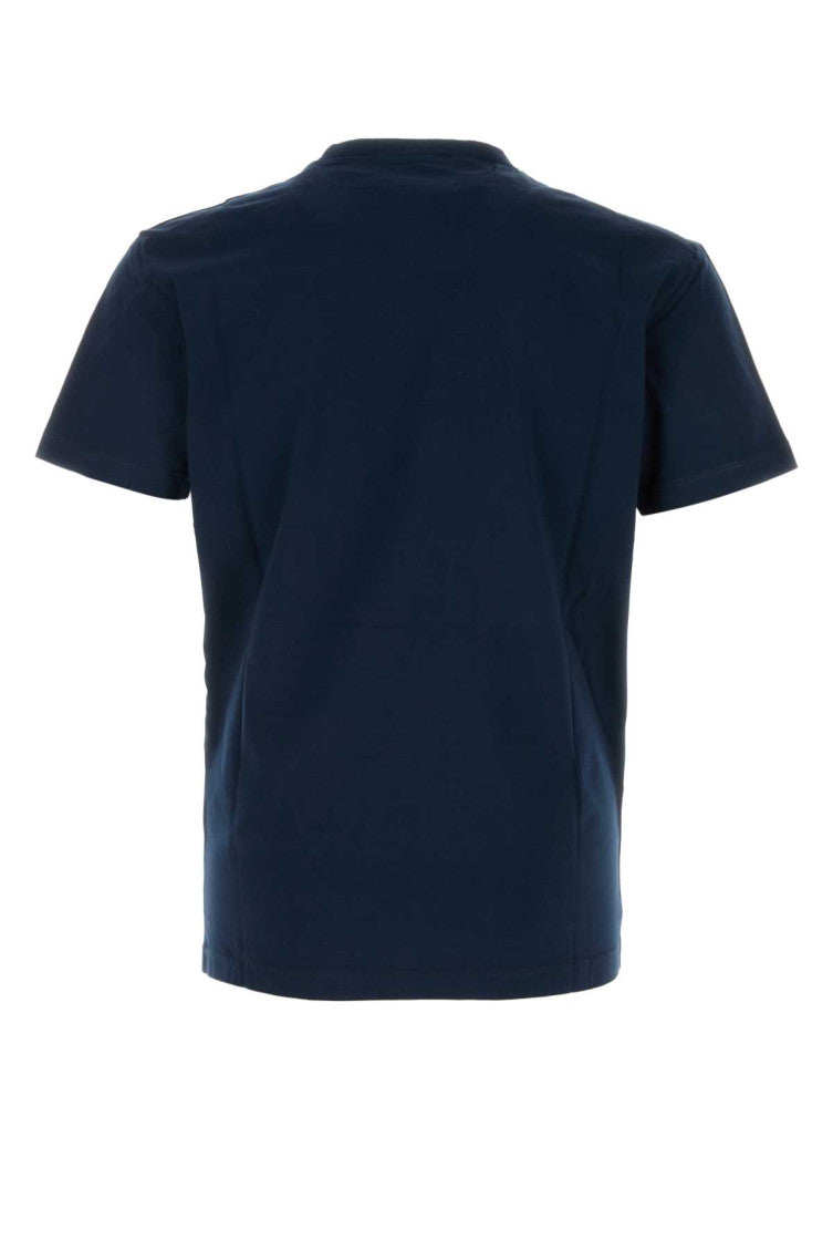 Navy blue cotton t-shirt 2