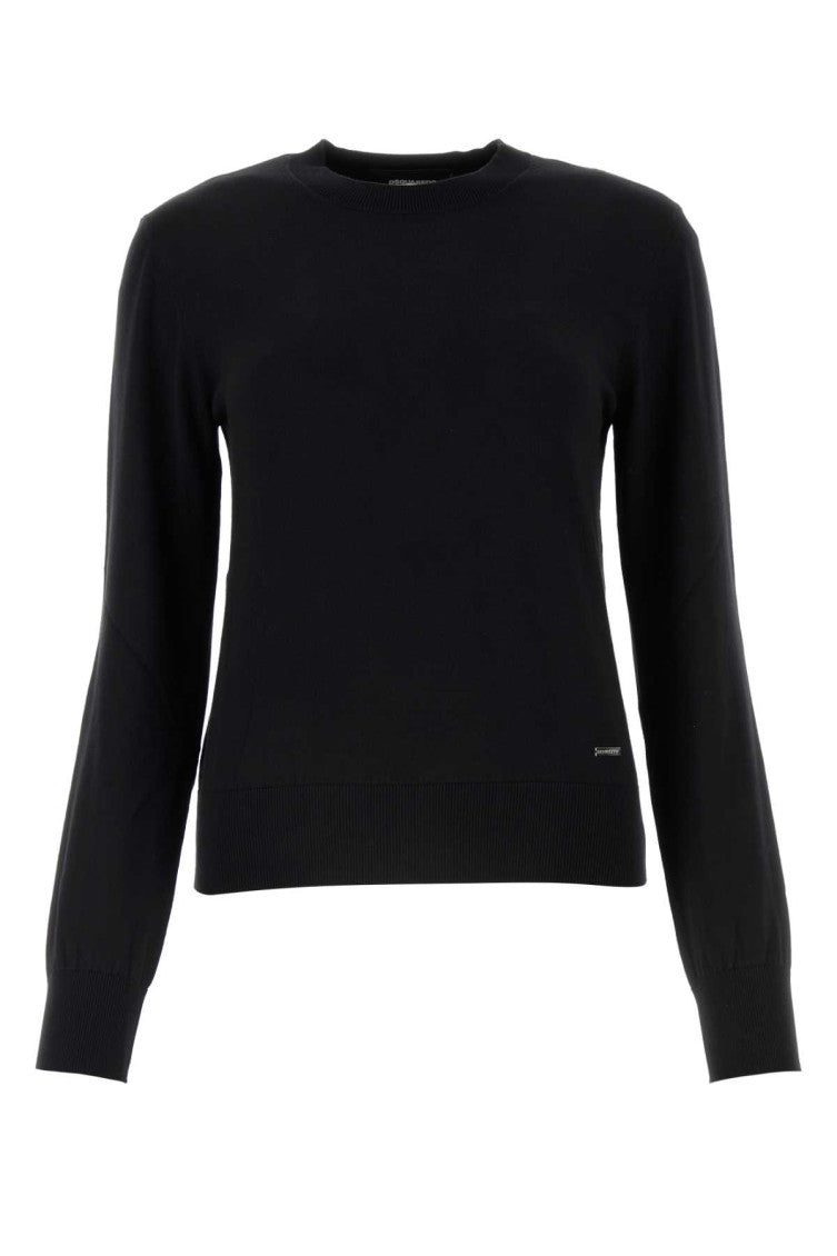 Black cotton sweater 1