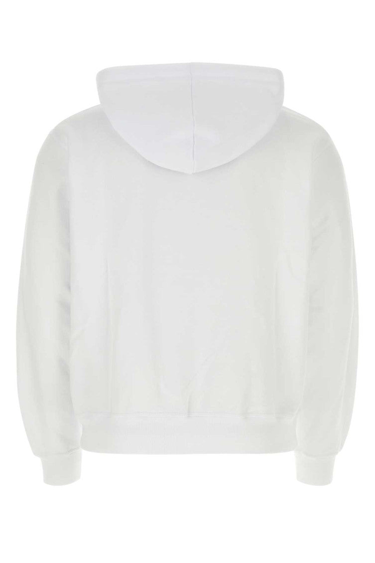 White cotton sweatshirt 2