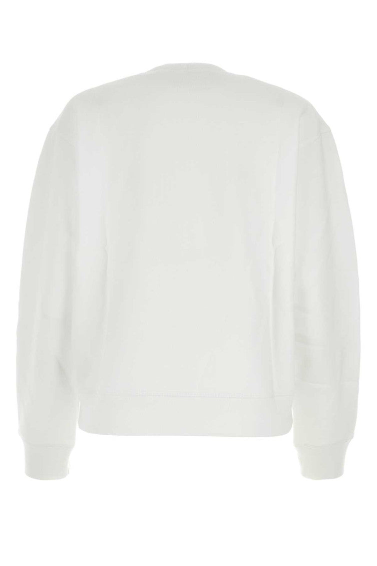 White cotton sweatshirt 2