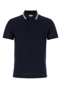 Navy Blue Embroidered Logo Polo 1