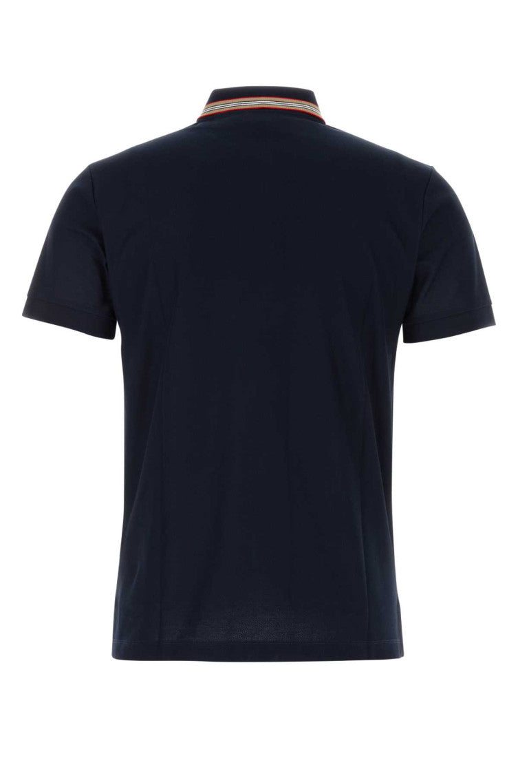 Navy Blue Embroidered Logo Polo 2