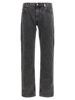 Black Metal plate jeans 1