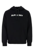 Black Embroidered Logo Hoodie 1