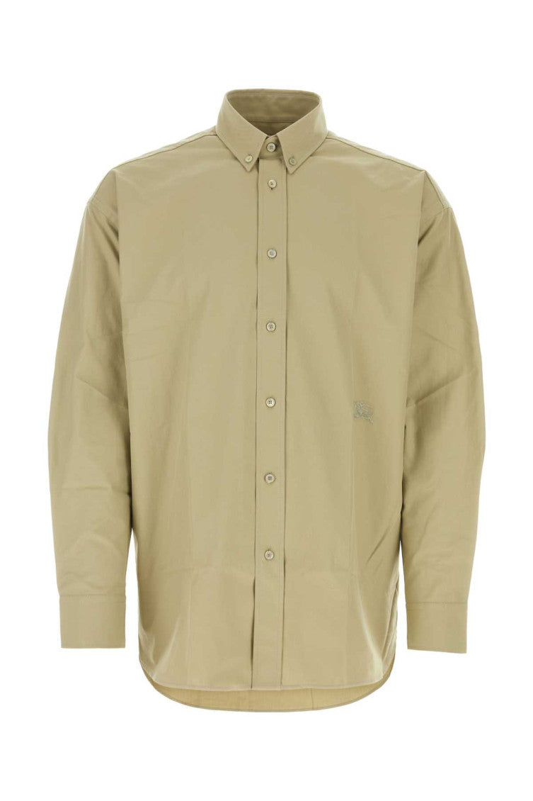 Beige Button Down Shirt 1