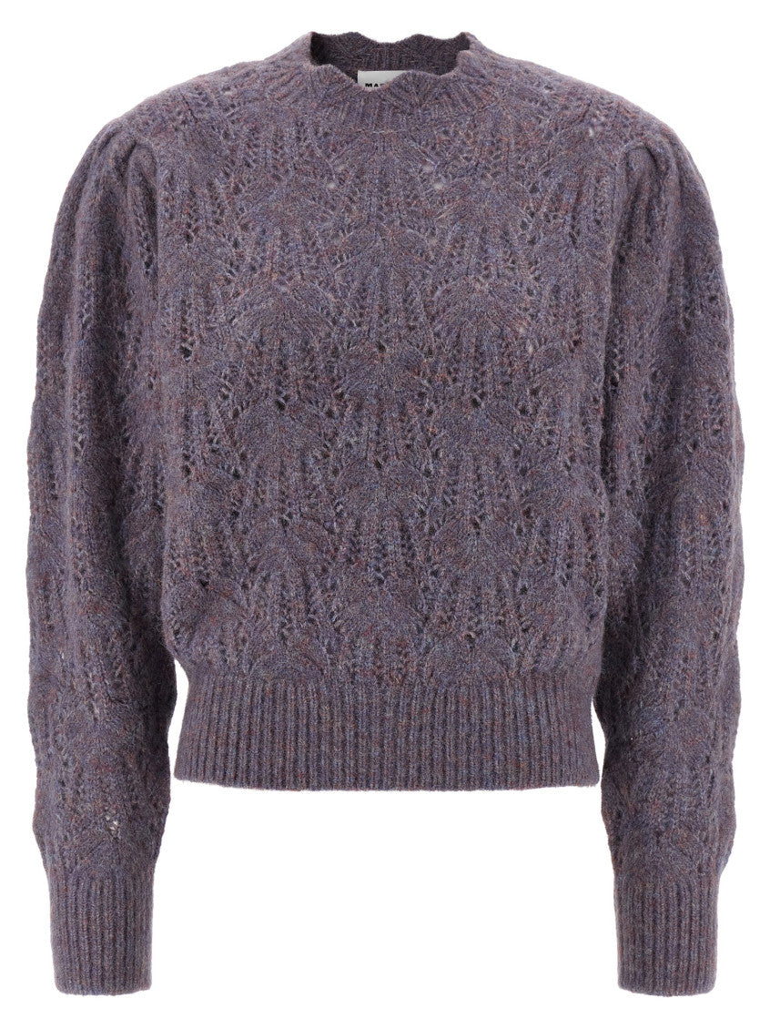 Purple 'Celestine' sweater 1